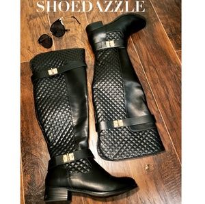 Over the Knee/Knee High Black Rider Boots